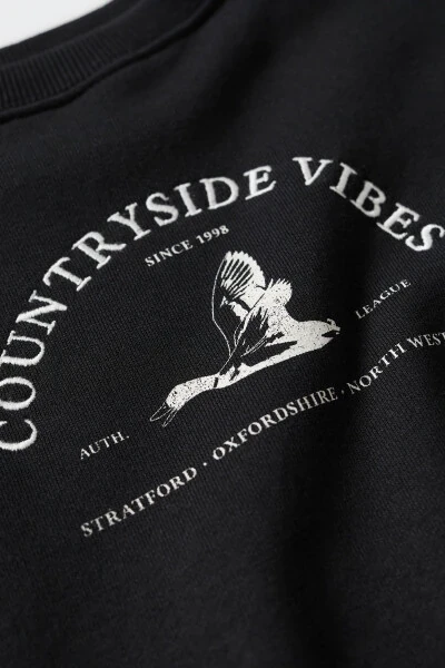 Qizlar uchun qora futbolka - 7