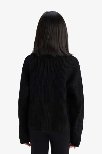 Qizlar uchun standart o'lchamli bisiklet yaxali ko'ylagi C6909A824AU - 5