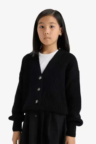 Qizlar uchun V-bo'yinli ko'ylagi A2298a823wn - 4