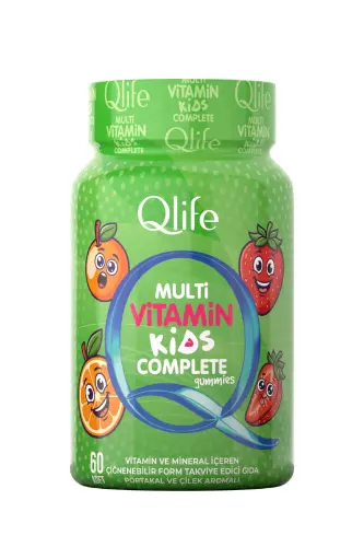Qlife Multivitamin Kids Complete Gummies 60 Chewable Tablets - 7