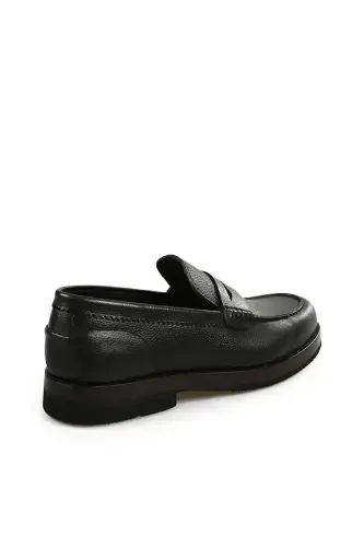 Qora 100% charm loafer poyabzal Eva taglik poyabzal - 3