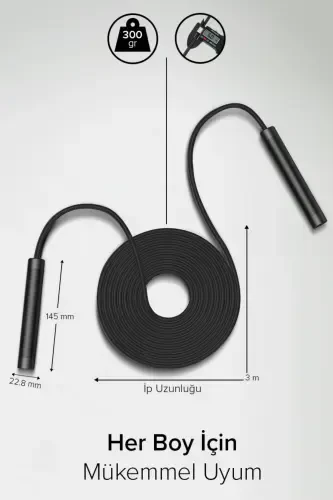 Qora arqon Atp-3000-QORA - PROFORCE (1)