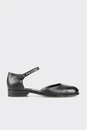 Qora ayollar kundalik oyoq kiyimi - ELLE SHOES (1)