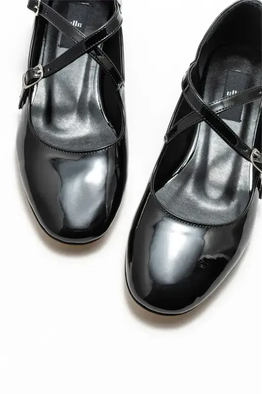 Qora ayollar kundalik poyabzali - 3