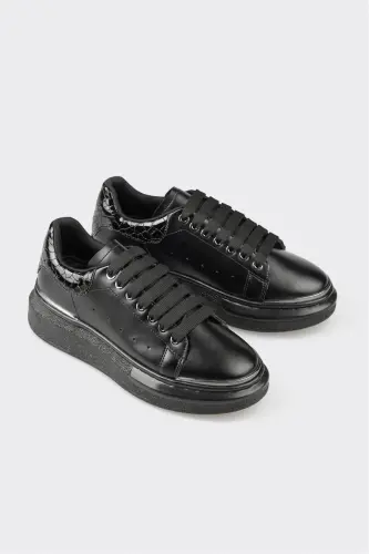 Qora ayollar sport poyabzali - ELLE SHOES (1)