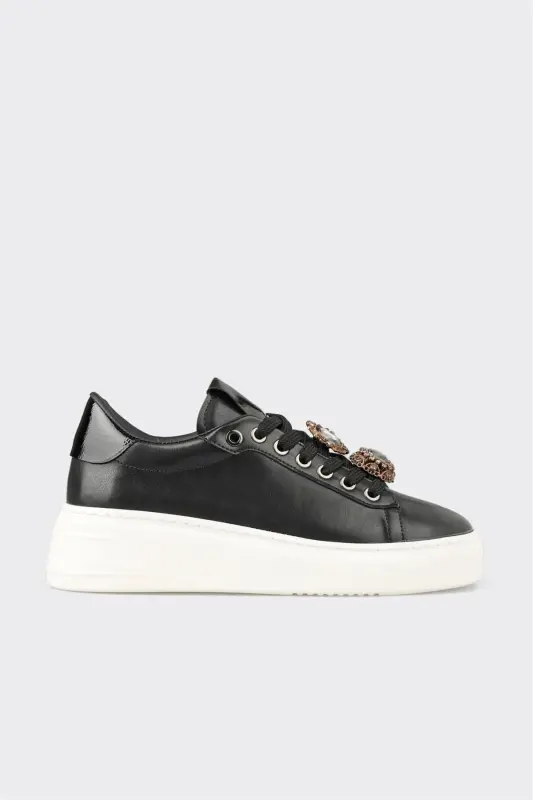 Qora ayollar sport poyabzali - Qora - ELLE SHOES