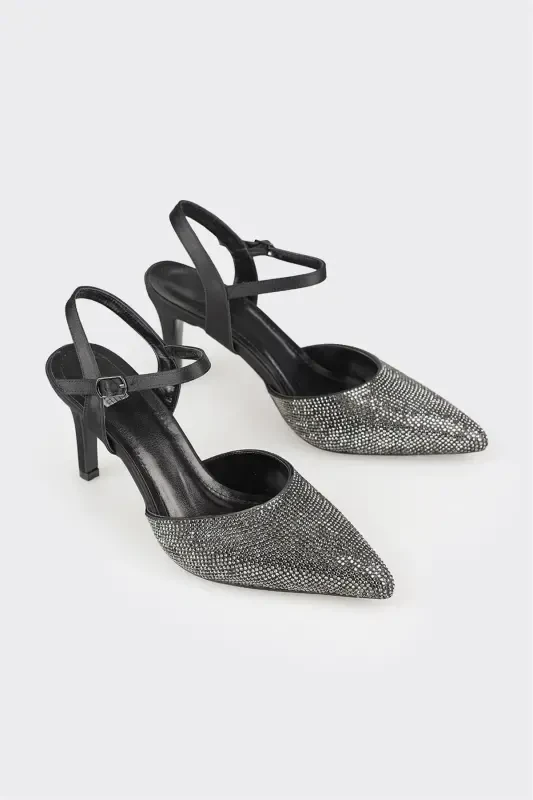 Qora ayollar uchun poshnali poyabzal - 2