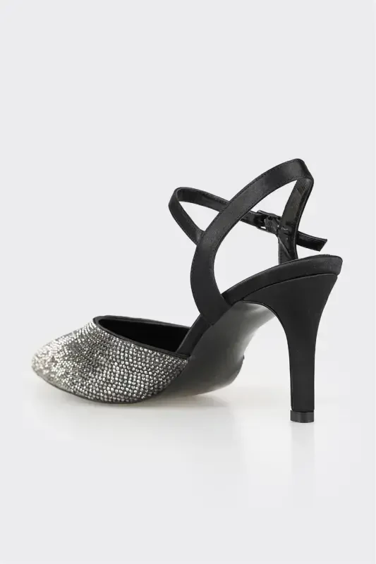 Qora ayollar uchun poshnali poyabzal - 3