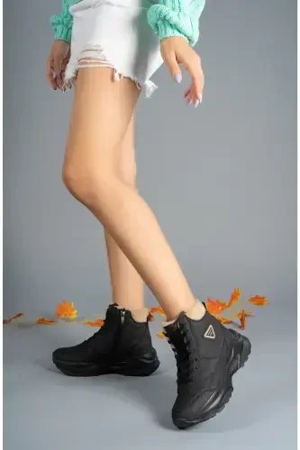 Qora Bej Unisex Bot 0012123-Qora Bej - RICCON (1)