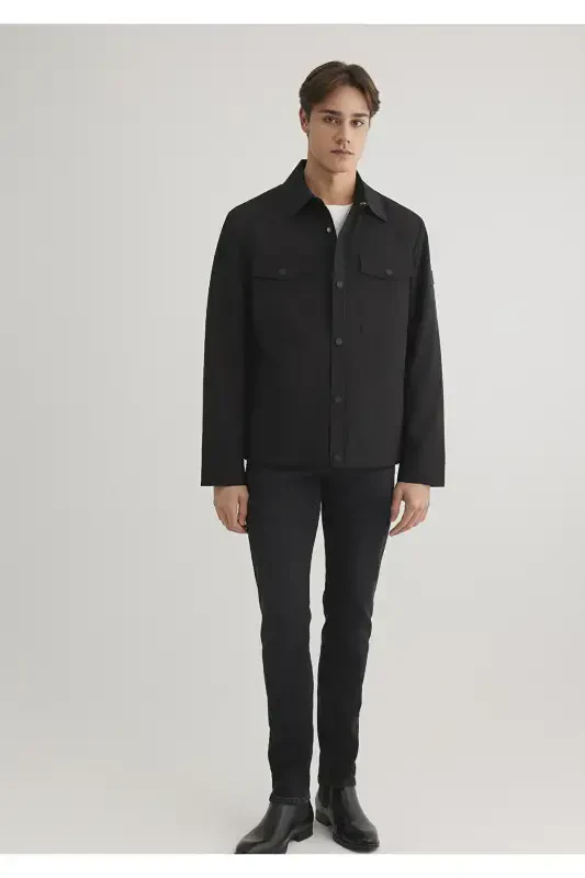 Qora bo'sh kesilgan ko'ylagi - 4