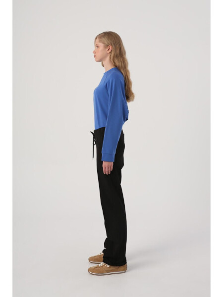 Qora cho'ntakli sport shim-qora - 3