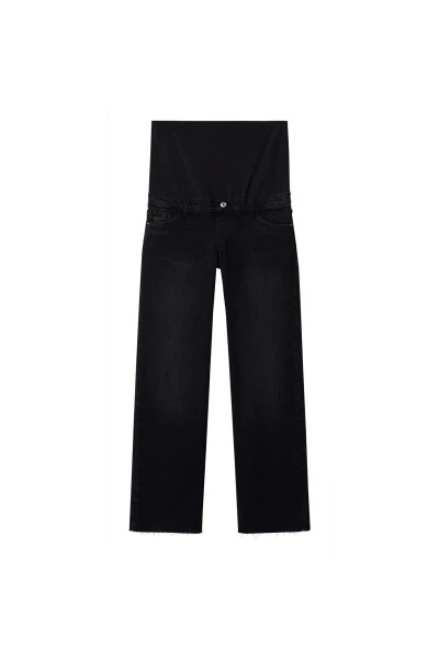 Qora denim ayollar shimi - 4