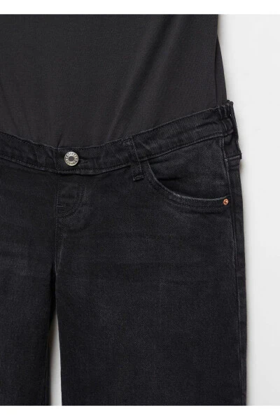 Qora denim ayollar shimi - 8