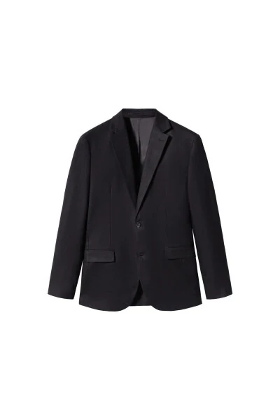 Qora Erkak Paltosi 47005599 - 4