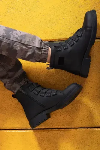 Qora Erkaklar Botlari 0012716 - RICCON (1)