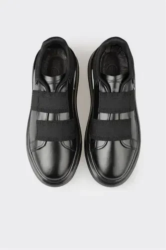 Qora erkaklar sport poyabzali - 4