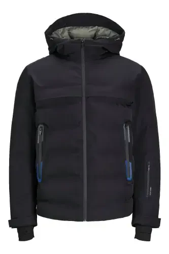 Qora erkaklar uchun puffa ko'ylagi 12225287_jcotarwın - 1