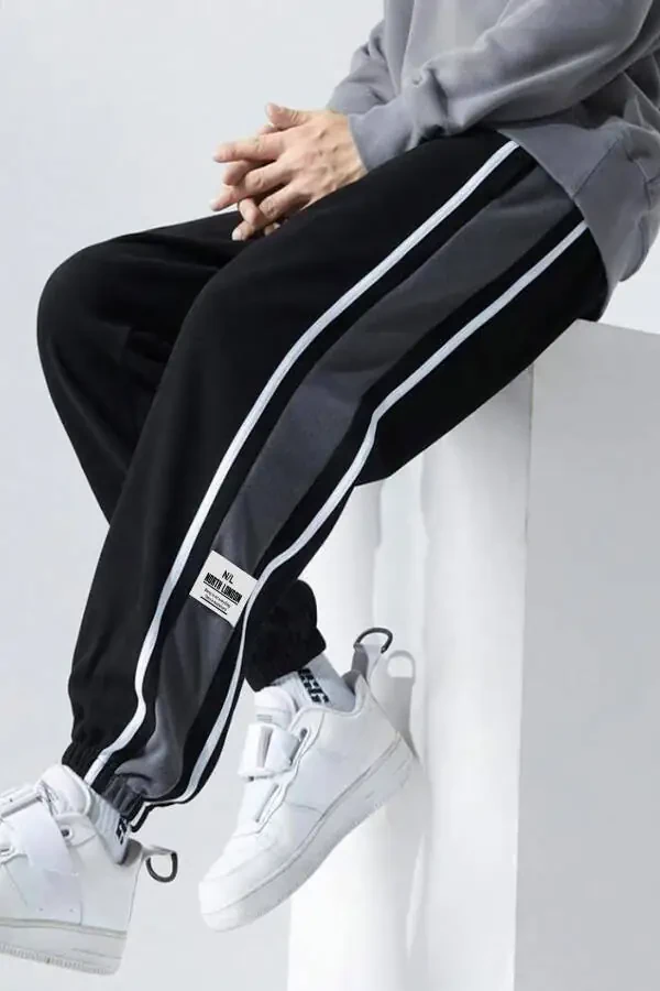 Qora erkaklar uchun sport shimlari - 2