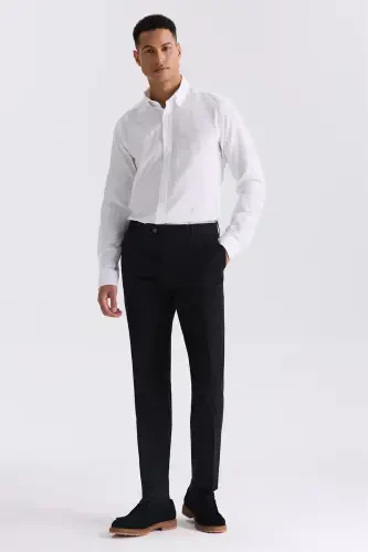 Qora Ingichka Formal Shimlar 