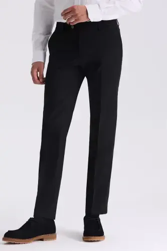 Qora Ingichka Formal Shimlar - JAKAMEN (1)