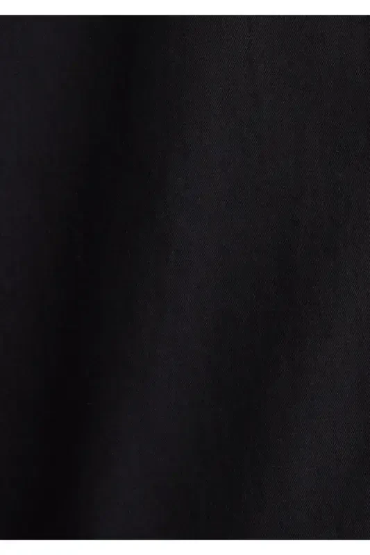 Qora Ko'ylak Loose Fit / Keng Qulay Kesim 0211551-9 - 7