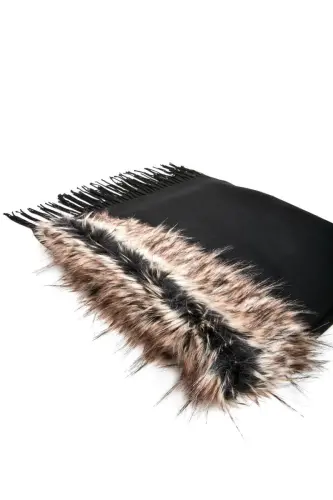 Qora-kulrang Poncho NW11387 - 4