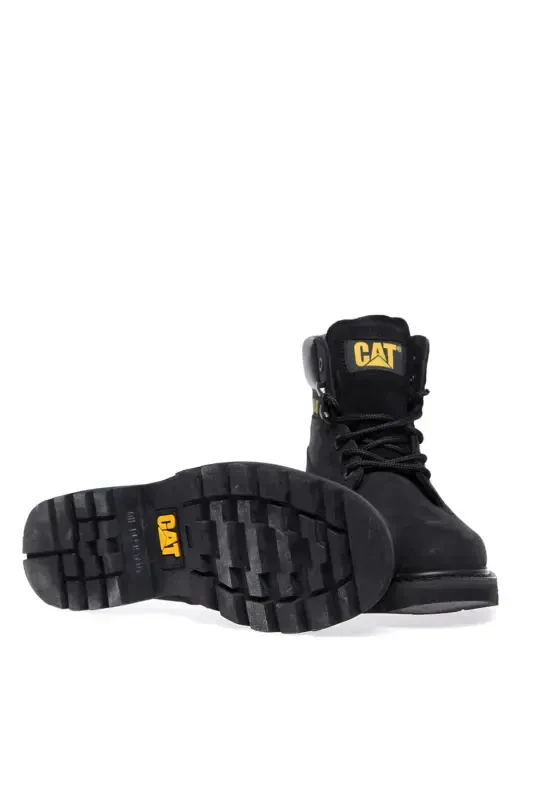 Qora Nubuk Erkak Bot 015M100031-QORA - 5