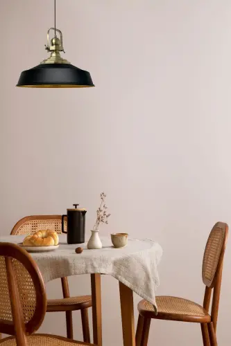 Qora olijanob bitta qandil eskirgan sarlavha retro osma chiroq maktab sartaroshxona salon qandillari-qora - 3