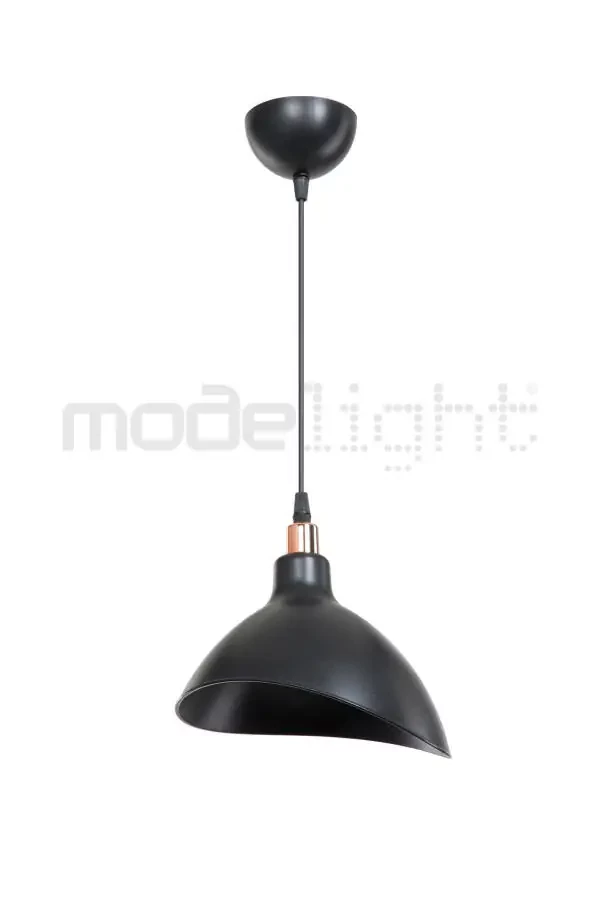 Qora Osiladigan Chandelier Yotoq xonasi Mehmonxona Oshxona Koridor Chiroq - 4