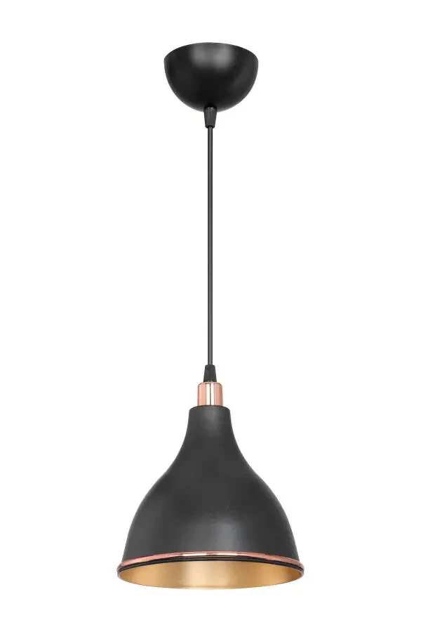 Qora Osiladigan Chandelier Yotoq xonasi Mehmonxona Oshxona Koridor Chiroq Ichki Oltin - 2