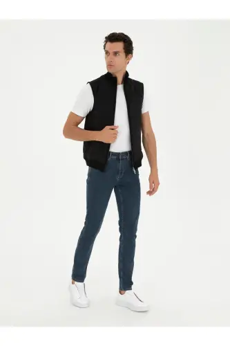 Qora Palto Jilet 50287900-VR046-Qora - 4