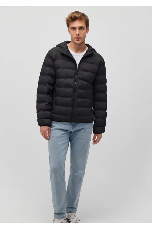 Qora Puffa Ko'ylagi 0110295-900 - MAVI
