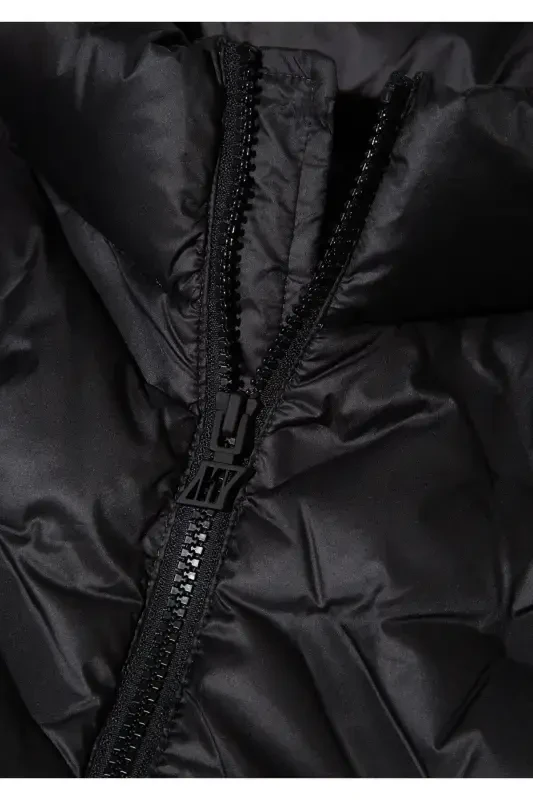 Qora Puffer Jilet - 7