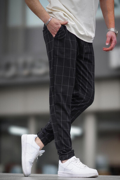 Qora rangli to'rli jogger Mad4081 - MADMEXT