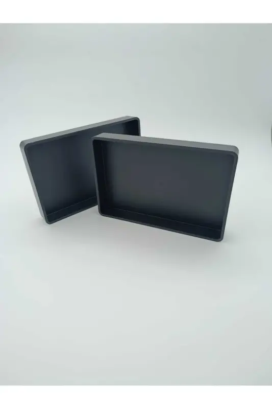 Qora Skogsviken 2 dona hammom palatasi, qora plastik - IKEA