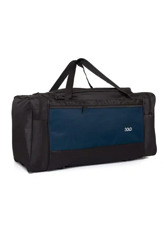 Qora To'q ko'k Jumbo sayohat sumkasi 75 sm - To'q ko'k - SOLO BAG
