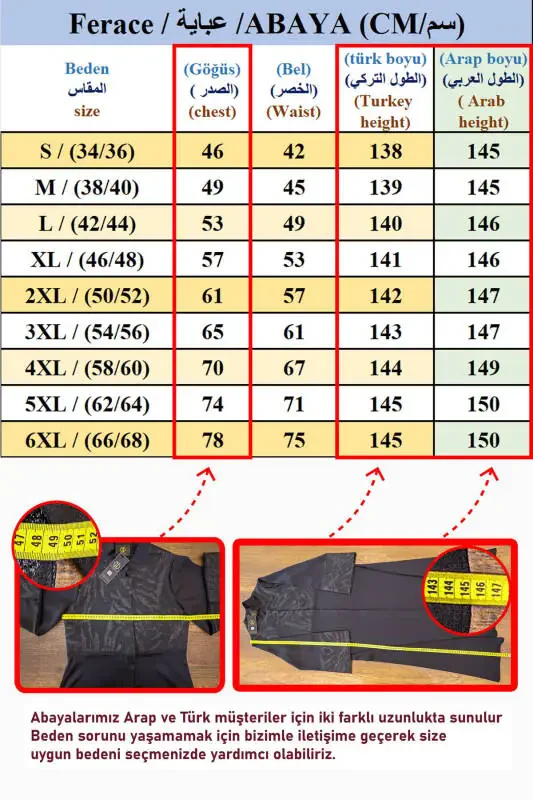 Qora va oq rangdagi feraja abaya - 2