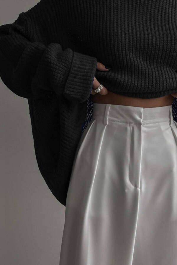 Qora Velosiped Yoqasi Basic Ko'ylagi MG1264 - 8