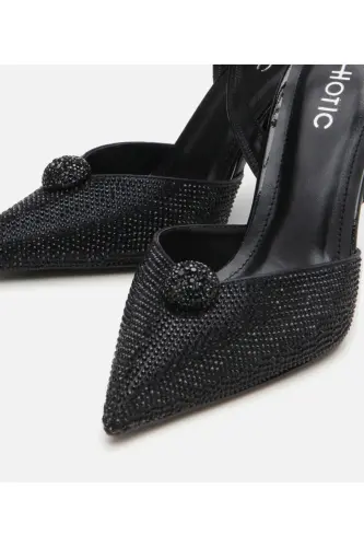 Qora xonim toshli stiletto - 3