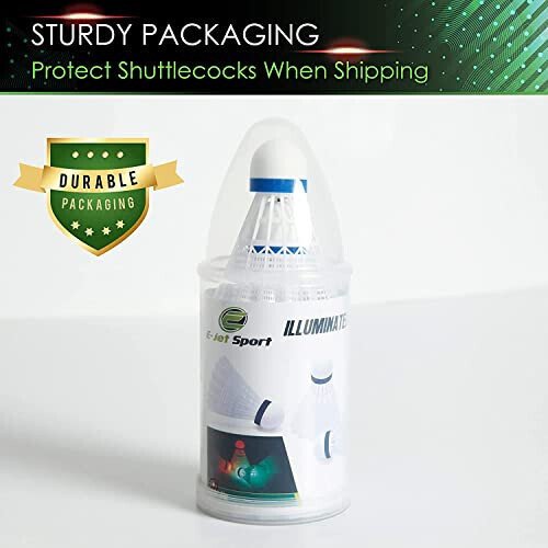 Qorong'ida porlaydigan Badminton to'plari 4 dona - 7