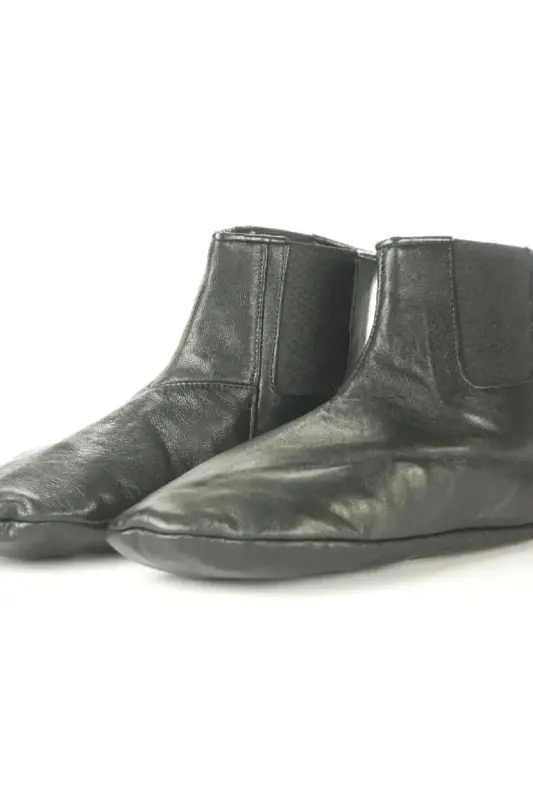 Qo'y teri poyabzal - Ikkala tomonlama - Elastik - Astarli - 5