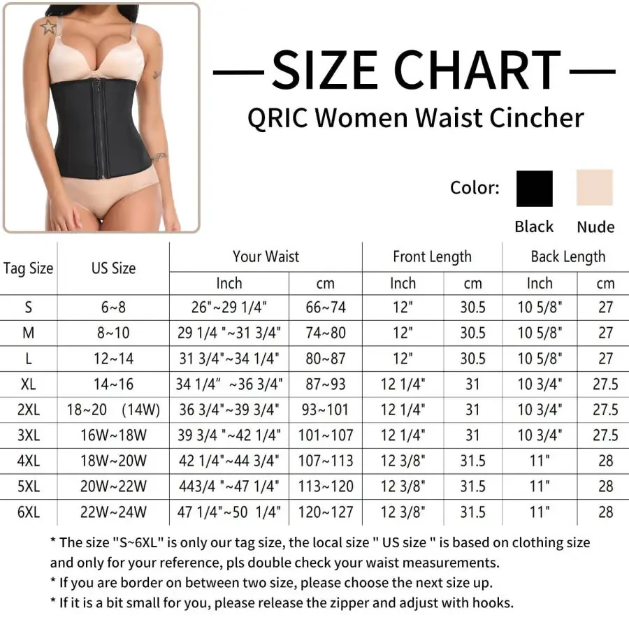 QRIC Ayollar uchun Lateks Sport Korseti Bel Trenajori Korset Suyakli Tana Shaper - 2