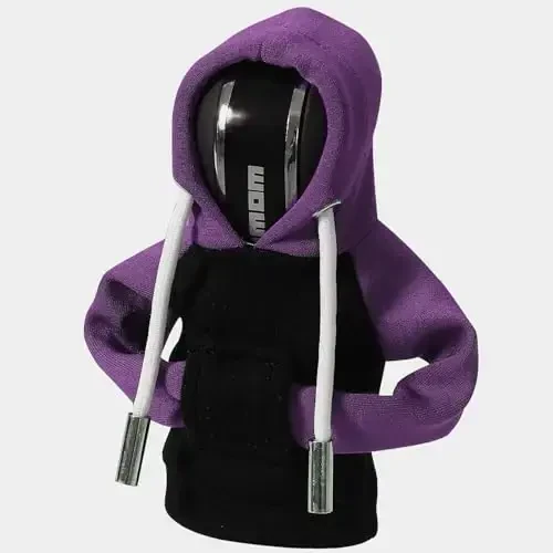 QTZFKFLHD Gear Shift Hoodie, Funny Gear Shift Knob, Universal Car Shift Knob Hoodie Automotive Interior Novelty Accessories - 6