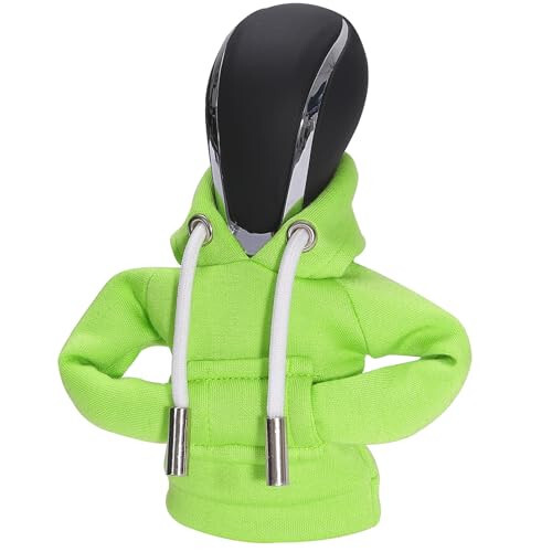 QTZFKFLHD Gear Shift Hoodie, Funny Gear Shift Knob, Universal Car Shift Knob Hoodie, Mini Hoodie for Car Shifter, Automotive Interior Novelty Accessories Decorations, Car Accessories and Decorations 
