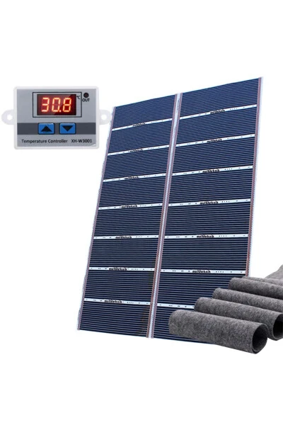 Qualitystores Rexva 160x200 Cm Dijital Termostatlı Ve Keçeli Halı Altı Karbon Isıtıcı Film. - MULTITEKNIK