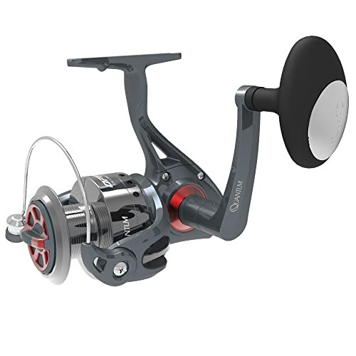 Quantum Optix Spinning Fishing Reel, 4 Bearings (3 + Clutch), Anti-Reverse with Smooth, Precisely-Aligned Gears, Clam Packaging - 1