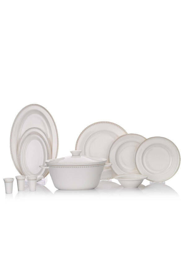 Queen Classy Bone Dinner Set 60 Pieces - 5