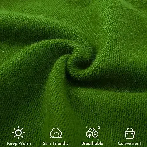 QUEENFUR Knit Slouchy Beanie Hats for Women CasModazoneere Ski Cap Knitted Wool Soft Warm Winter Hat - 5