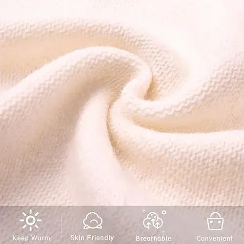 QUEENFUR Knit Slouchy Beanie Hats for Women CasModazoneere Ski Cap Knitted Wool Soft Warm Winter Hat - 5