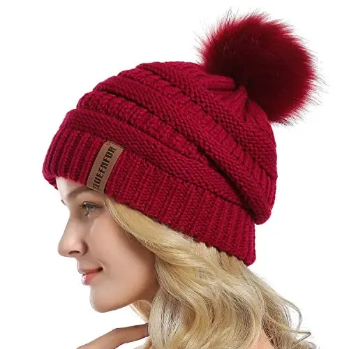 QUEENFUR Qishki Ayollar Qalin Kabel Trikotaj Qovurg'ali Cheksiz Doira Halqa Sharf - MODAZONE (1)